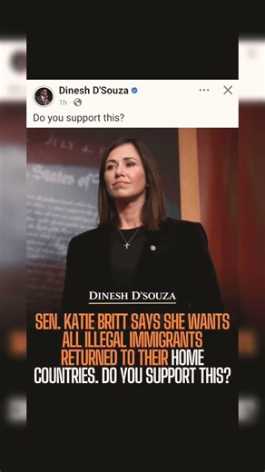 Sen. Katie Britt’s Bold Immigration Statement Sparks Debate 🇺🇸 | Do You Support This?