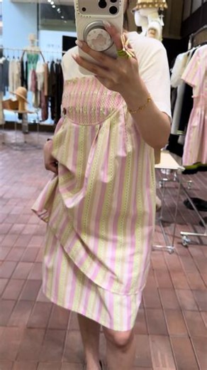 WMWM 26AW 冒着粉色泡泡的夏天 甜妹女孩穿搭必备品！幼态减龄穿搭！终于有设计师知道夏天是炎热的了！粉色的面料真的很轻薄！这么闷热的夏天难道不应该就是要穿轻薄凉爽的面料嘛！这系列将是我夏天每天都想穿的系列#wmwm #买手店 #设计师品牌