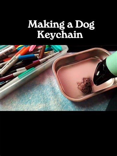 Plastic Diy Keychains!!