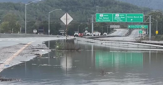 Highway 37 stays closed due to weekend flooding