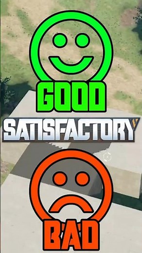 Z Fighting Solution | Satisfactory GOOD & BAD (02) #satisfactory #gametips