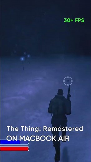 The Thing Remastered on MacBook Air… I Wasn’t Ready #macgaming #gaming