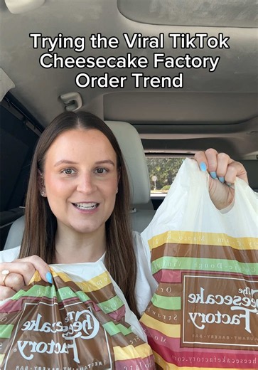 My Cheesecake Factory Order: TikTok Trend Mukbang & Review