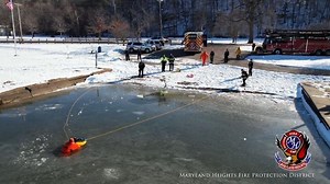 Tees saved as ice rescue training turns real