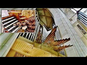 Widor | TOCCATA FROM SYMPHONY 5 | Diane Bish at Ulm Cathedral, Germany