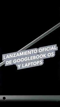 Official Launch of Google Book OS and Laptops
