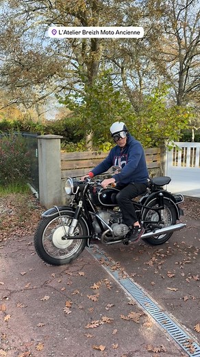 BMW R50 du 40 …Enfin terminée 😊☺️ | L'Atelier Breizh Moto Ancienne