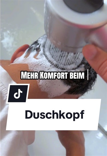 Mehr Komfort beim Duschen 🚿 Drei Strahlstufen, integrierter Filter und Massage-Noppen für ein angenehmes Gefühl auf Haut und Kopfhaut. Praktisch für den Alltag, entspannend zwischendurch. Link unten 👇 #duschkopf #viral #duschroutine #wellnesszuhause #fyp