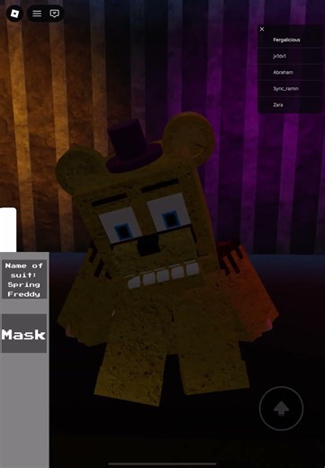 #roblox spring lock failure, but with Fred bear spring lock ￼#freddyfazbearspizza #creepy #roblox