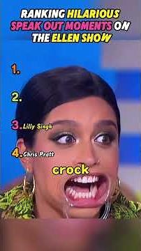 Ranking Unhinged “Speak Out”Bloopers on the Ellen Show-Even Ellen Couldn’t Keep a Straight Face.#usa