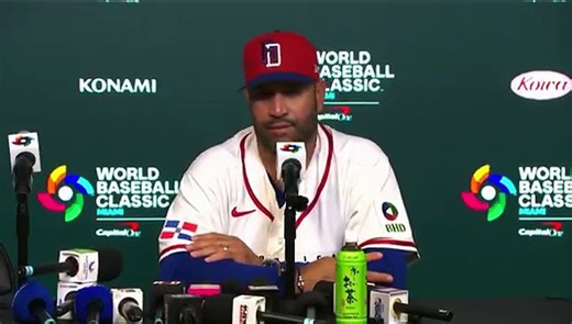 Albert Pujols da sus declaraciones del Clásico Mundial de Béisbol