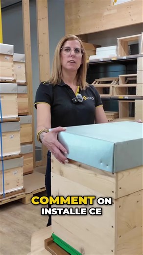 Installer un chasse-abeilles pour une récolte facile