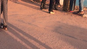 Happening now at PIU Headquarters in Kaninfing. Supporters gathering as Police question question UDPs Momodou Sabally | Standard Newspaper The Gambia