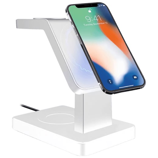 Brookstone 3-in-1 MagSafe Wireless Charging Station