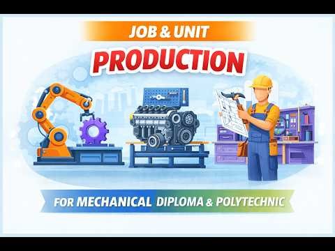 Job Production (Unit Production) | Types of Production System | Mechanical Diploma & Polytechnic