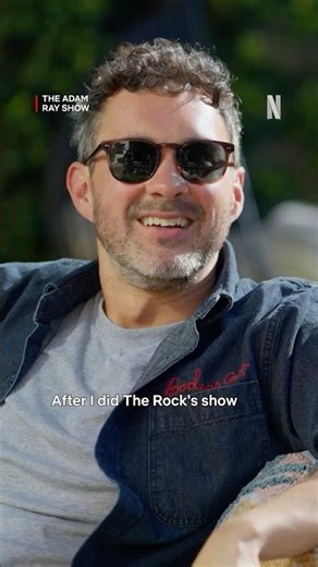 Don't drink and text The Rock #TheAdamRayShow #MarkNormand
