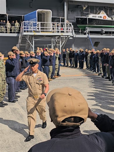 Celebrating Jay's Naval Journey and Farewell