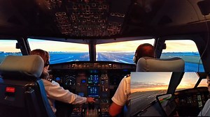 3 Minute Of Aviation Take off And Landing Cockpit View | FLAYER OF THE DANGER