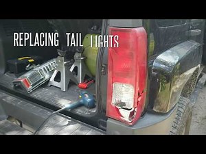 Hummer H3, Replacing the Tail light or Bulbs.