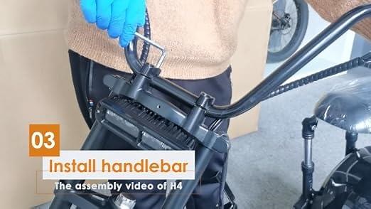 Electric scooter assembly video