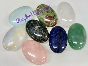 Wholesale Lot 8 Pcs Natural Crystals Palm Stones Crystal Healing Energy - Etsy