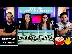 First time ever hearing BTS “ON - Kinetic Manifesto” - Our New Favorite!? | Couples React