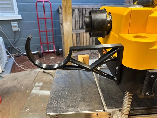 Dewalt 735 Hose Guide | Dust Collection Hose Support | 2.5” or 4” Planer Attachment - Etsy