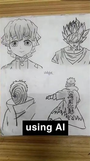 drawing suggest by my school friends but using AR apps