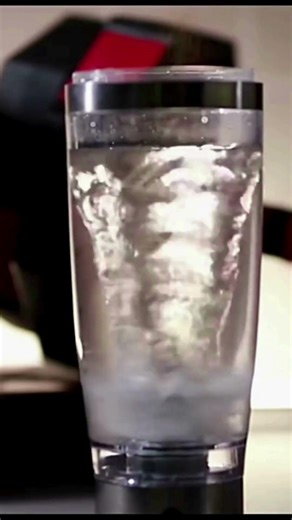 This Protein shaker mixes by ITSELF 🤯