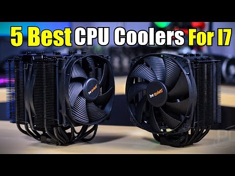 5 Best CPU Coolers for i7 12700K at a glance