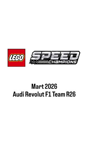 Audi F1 R26 LEGO Speed Champions ile Tanışın!