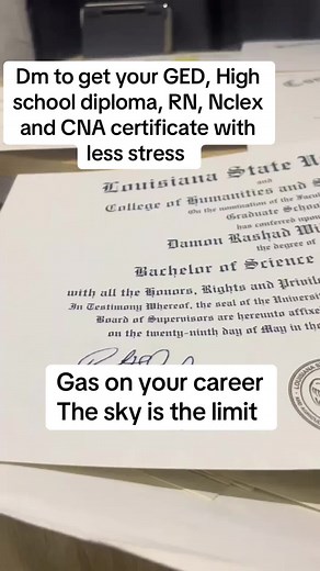 Unlock Your Future with GED, CNA, and RN Certifications
