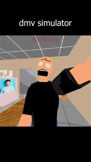 dmv simulator #shorts #comedy #memes #funny #gaming #driving #car