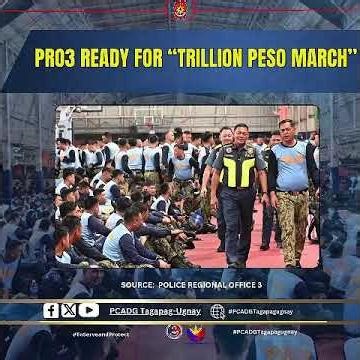 PRO3 Ready for “Trillion Peso March”