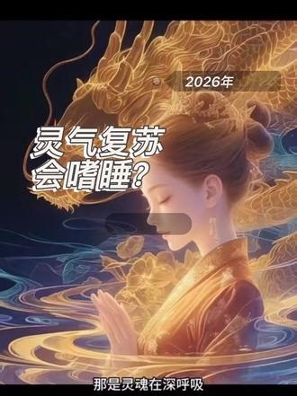 2026年，被标记为一个特殊的年份，是多个古老预言体系不约而同指向的时间节点——灵气复苏的元年#跨越百年的承诺 #灵气复苏 #历史#嗜睡
