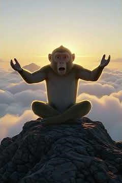 🐒 The Meditation Monkey – The Secret Power of a Mind Awakened