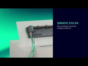 Plug and produce a SITRANS field device into the SIMATIC Compact Field Unit (CFU) PA