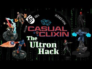 Heroclix Solo Play Playthrough: Avengers "The Ultron Hack"