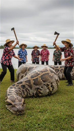 Brave Women Rescue Thousands of Fish From Inside a Giant Snake 🐍💪 | Unbelievable Real Story!