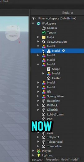 How to make a Spinning Part in roblox studion in 60 Seconds! #tutorial #robloxstudio
