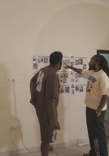 ESCAPE CREATIVE STUDIOS 2025. END OF YEAR COLLECTION BTS. ☎️: 0270334009 W E A R E S C A P E #ESCAPE #fyp #tiktokghana🇬🇭 #trendingvideo