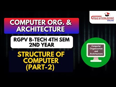 Structure of computer (Part-2) | Computer Organization and Architecture (COA) RGPV B.Tech 4th Sem