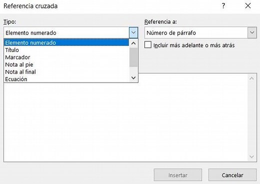 How to create cross references in Word