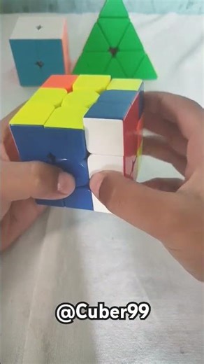 how to solve this case oll ( cfop)🙂👆🏻