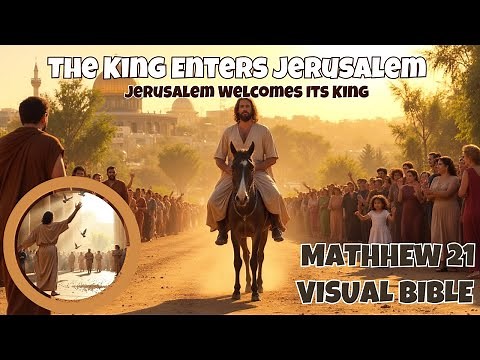 JESUS’S TRIUMPHANT ENTRY INTO JERUSALEM | The King Enters His City | Visual Bible