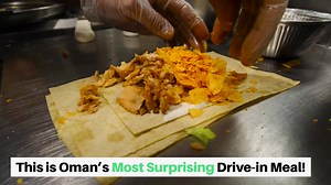 52K views · 1K reactions | Oman's SURPRISING Drive-in Meal in Muscat!...