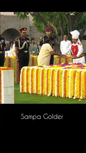 Adc Major Rishabh symba🌹❤️🥰l with Rastrapati Droupadi Murmu 🙏💞#lovesongs #indianarmy