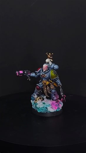 This Space Wolves Pack Leader Hits HARD 🐺⚡ | Warhammer 40K Painted #warhammer40k #shorts