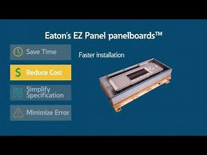 Eaton makes panel assembly easy
