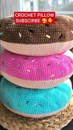 10 Super Cute Crochet Pillow Ideas for beginners #crochet #crochetideas #easycrochet